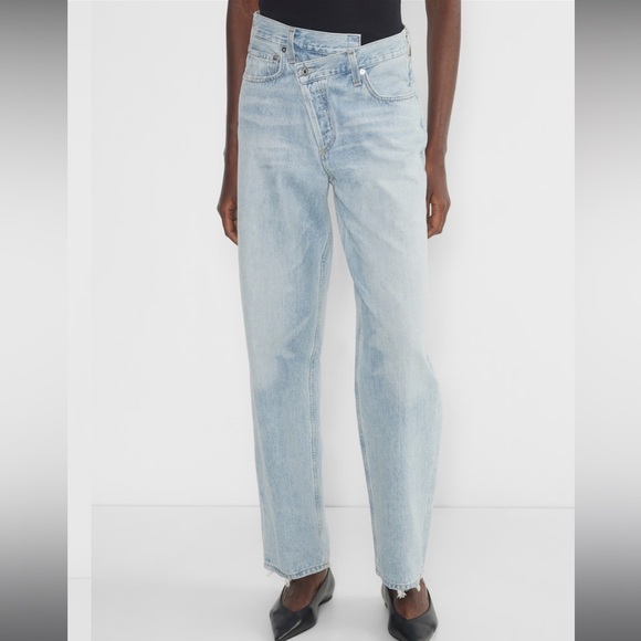 Agolde Denim - AGOLDE criss cross jeans